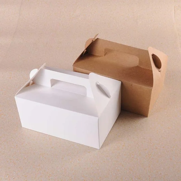 high quality cardboard paper fast food packaging