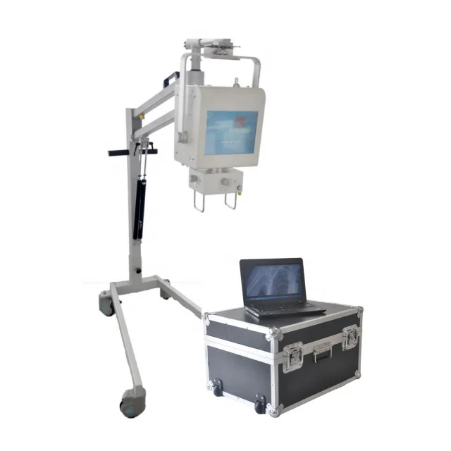 
high frequency XM-P100 5kw 100ma Portable Digital medical X-ray machine for human and animal 
