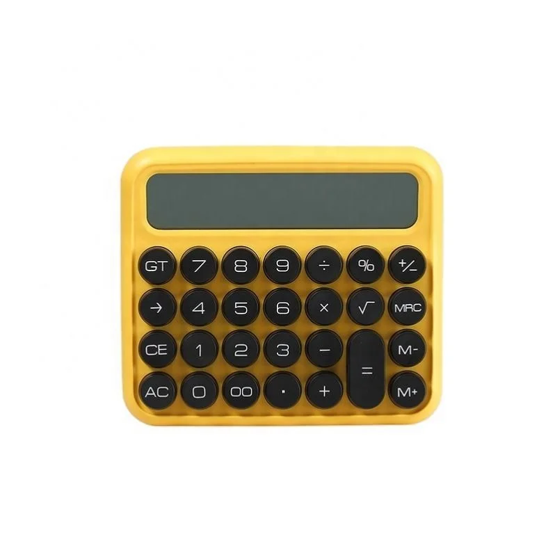 High Quality Personal Calculator Fashion Ultra Thin Big Button 12 Digit Electronic Calculator Calculadora