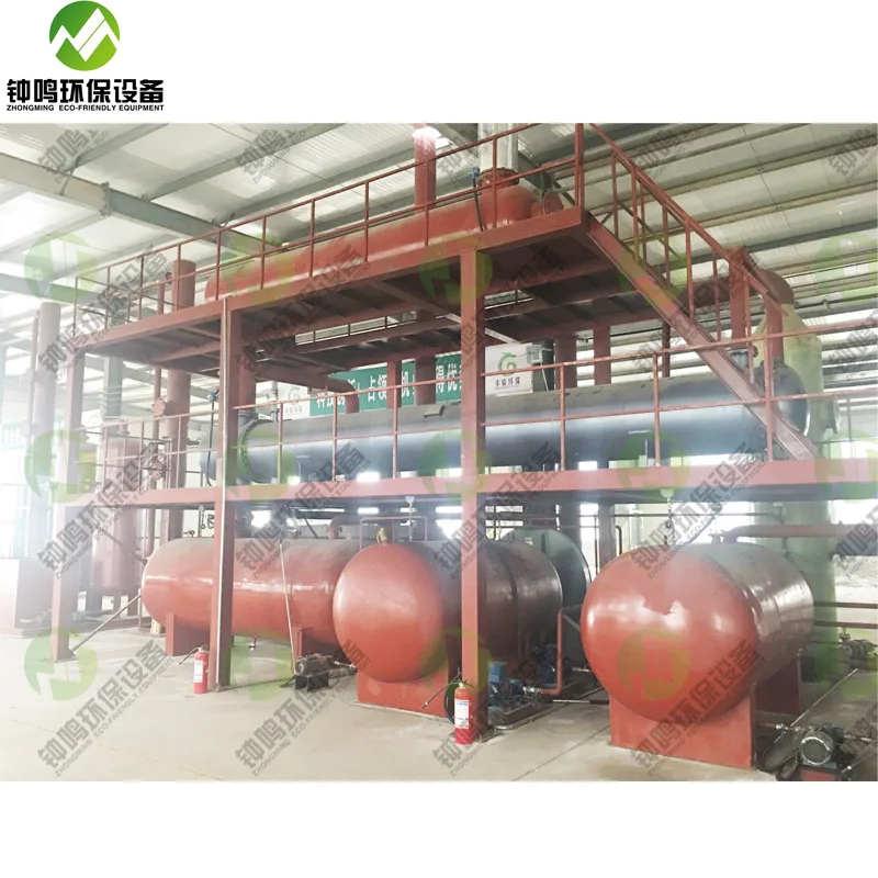 Waste Tyre Oil Pyrolysis Generator Machine with CE