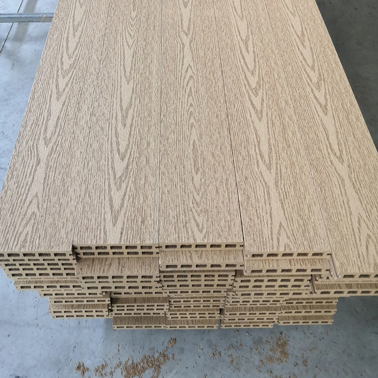 Wholesale Custom Outdoor WPC Cladding Wall Panel  Wood Composite Exterior Vertical Slatted  WPC Composite Wall Cladding