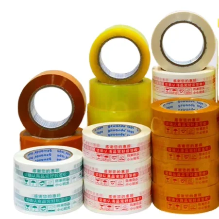 Custom Transparent  Bopp Jumbo Roll strong bearing capacity adhesive tapes packing tapes