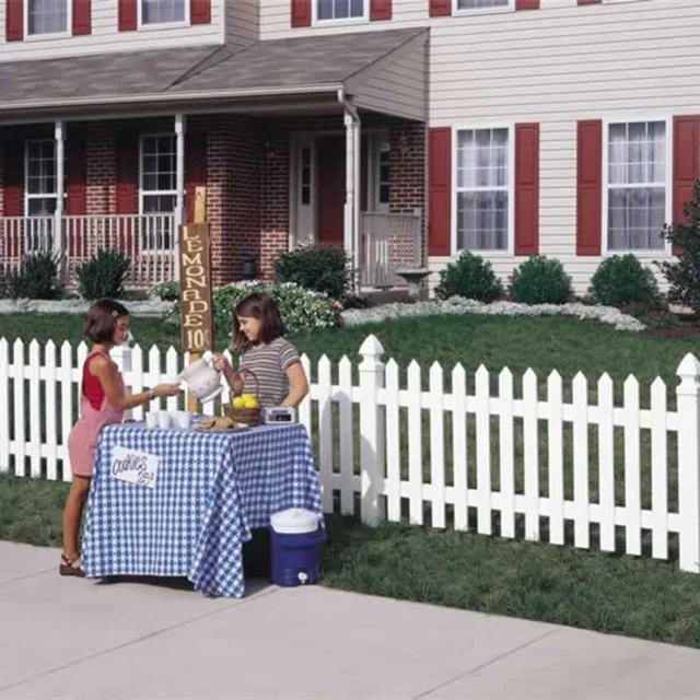 Minglei American Style Vinyl Fence Garden Fence fence post