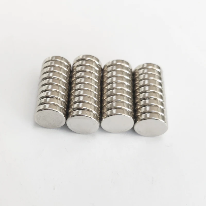 China Neodymium Magnet N52 Strong Magnet Disc 12x2 10x2 6x2