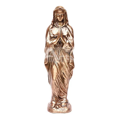 Hand Carved Custom Church life size bronze Religious  big virgin mary statue for Plaza Street decoration mary sculpture