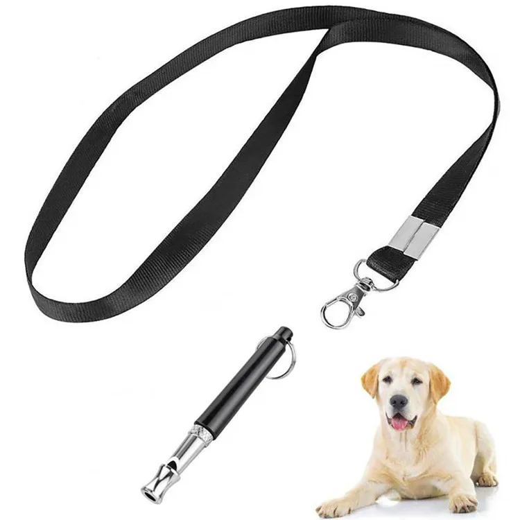 
Adjustable Pitch Ultrasonic Training Tool Bark Control Recall Stop Barking Professional Dog Whistle 