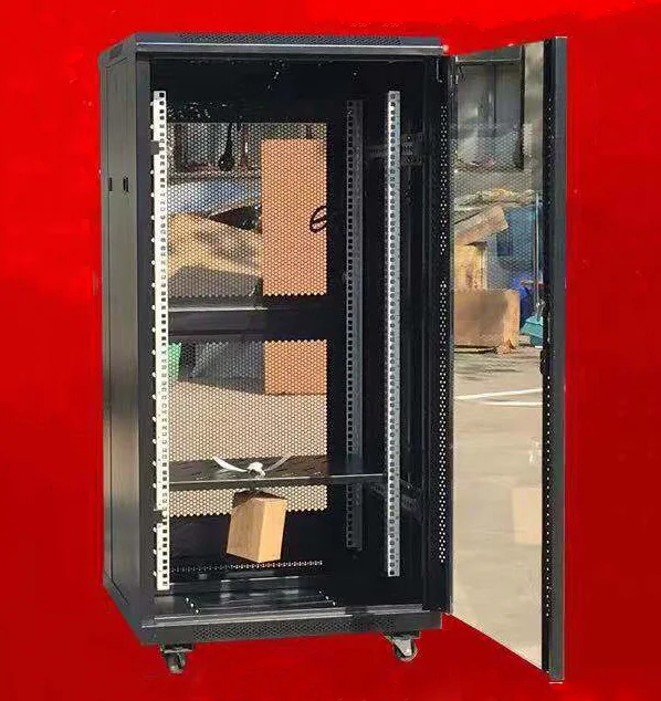 Wholesale 19inch 32U Network Cabinet Rack Server Cabinet Glass Door Mesh Door Optional