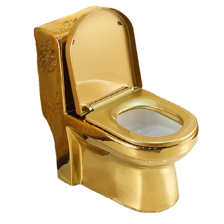 golden ceram gold color toiletrv toilets bidet hotel pumping toilet attachment