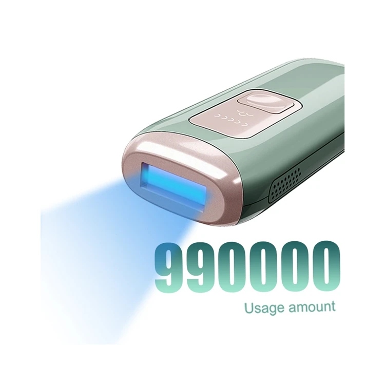 New Design Beauty Instrument Light  Laser Portable Mini Home  990000 Flashes Depilator
