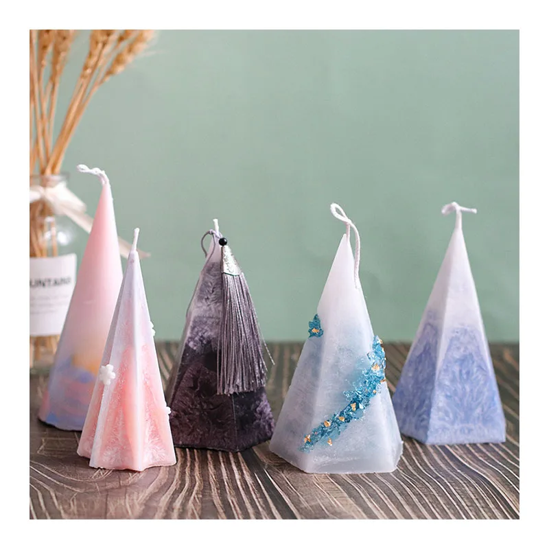 Hot New Product Smooth Cylindrical Square Multifunctional Diy Tool Acrylic Candle Molds