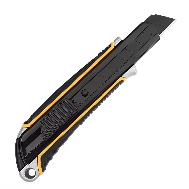 18MM Aluminium Alloy Sharpe Blade Utility Knife For Cutting Boxes Carton/DIY Pocket Knife Sets