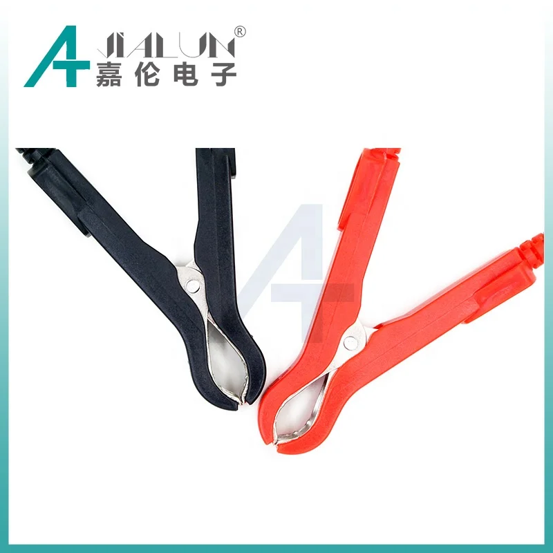 JIALUN 30A 88MM Nickel Plated ABS Insulated Strong Spring Test Battery Clip