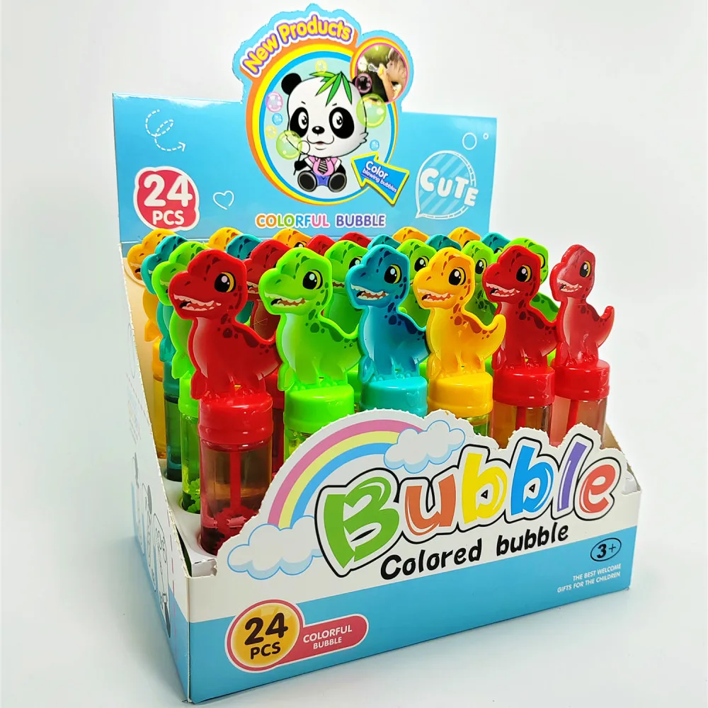 OEM promotion  kid bubble tube 30 ml Cartoon Bubble water wand toy Wholesale