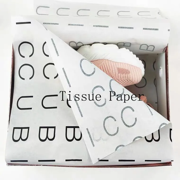 Индивидуальная розовая Золотая оберточная бумага упаковочная Экологически чистая цветная