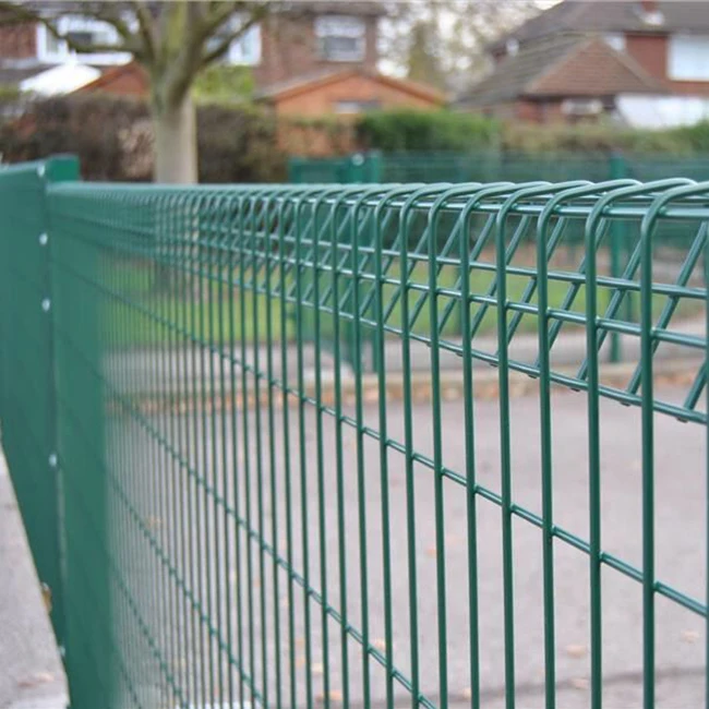 Hot-dipped Galvanised BRC roll top Welded Mesh Fence