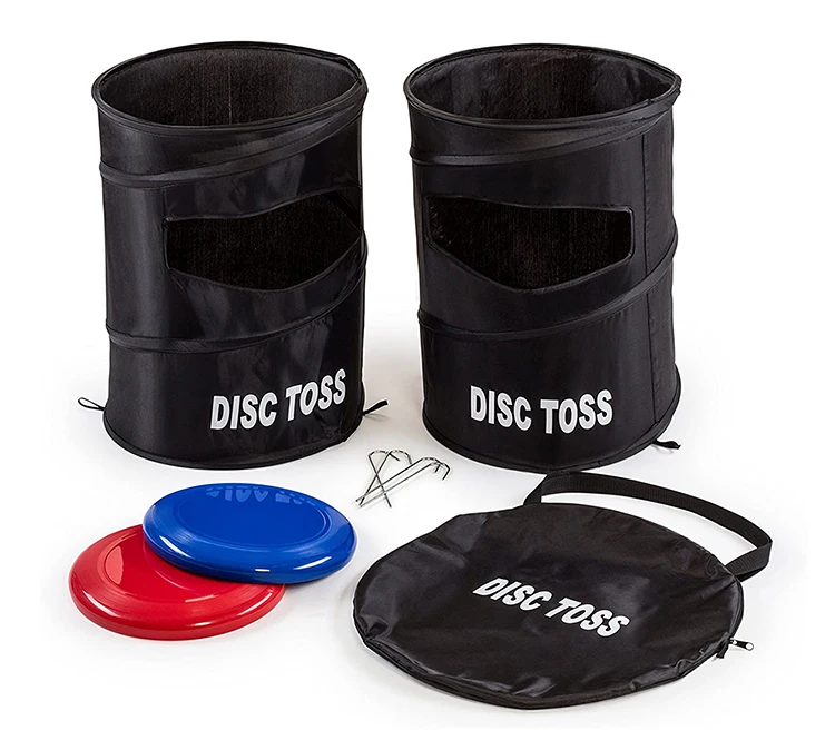 Factory Customization Outdoor Sports Games Fris bee Folding Disc Toss Flying Disk Toss Dunk Game Set