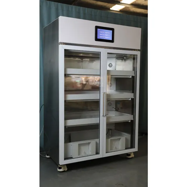 Factory Direct Supply Double Door Indoor Aeroponic Cabinet Growing System width Automatic Nutrient Balance