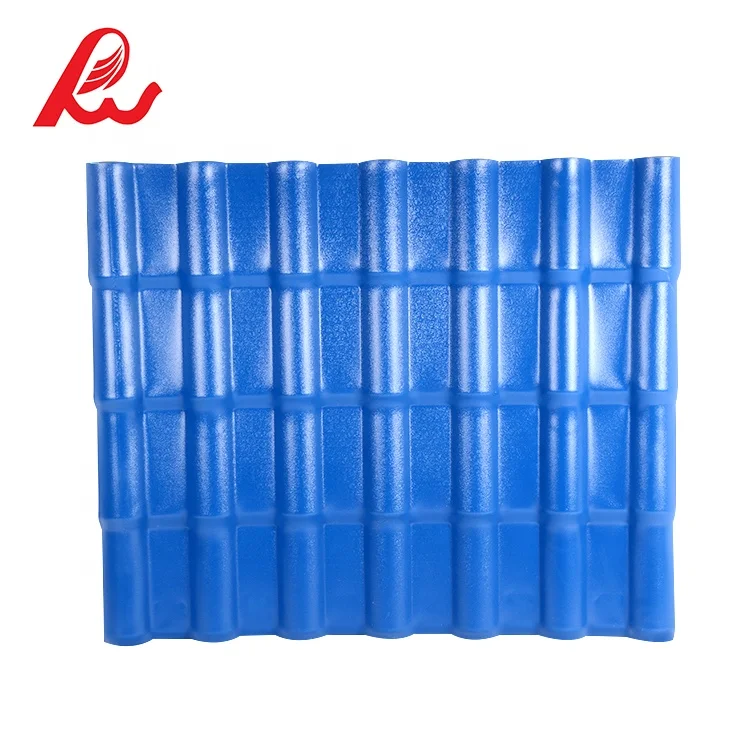 Corrugated Plastic Roofing Shingle Resin Roof Sheet for Greenhouse