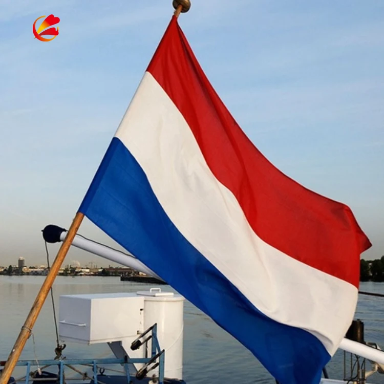 custom 100% polyester fabric red white blue all size Country Custom Flag