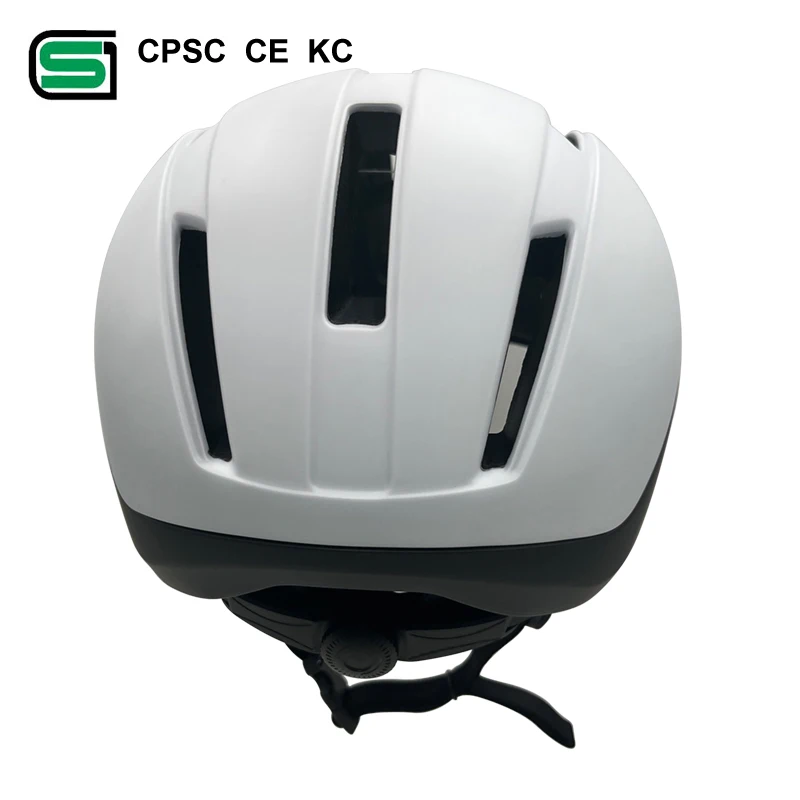 China manufacturer Custom bike helmet urban Free size adjustable protective sport helmet skate SG certification with visor