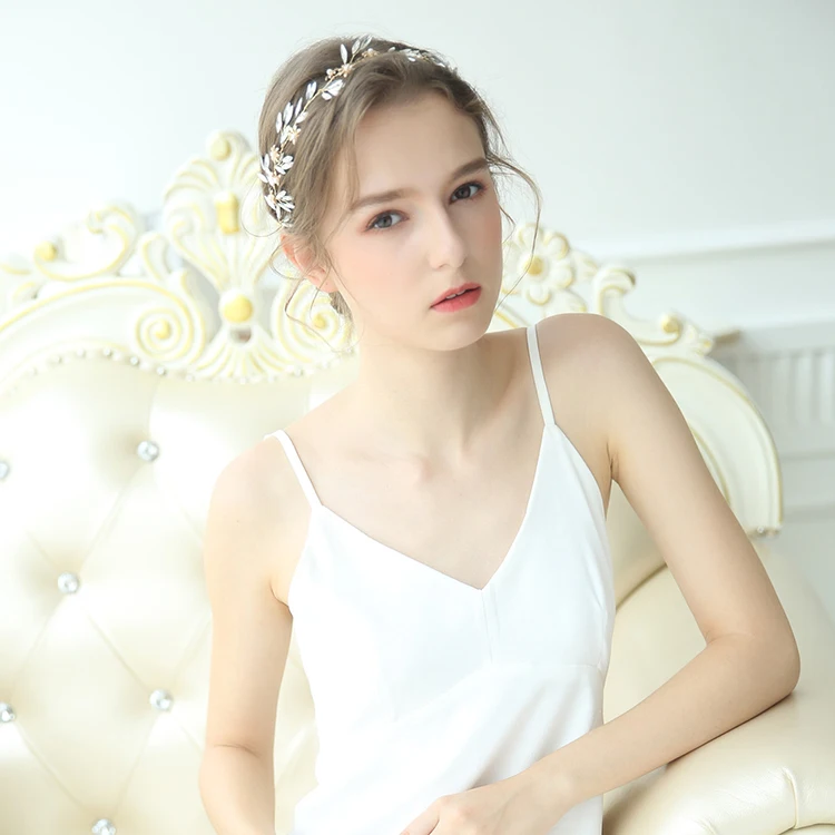 Fancy wedding bridal headpiece Accessories Headpiece Handmade Bridal Hair Accessories