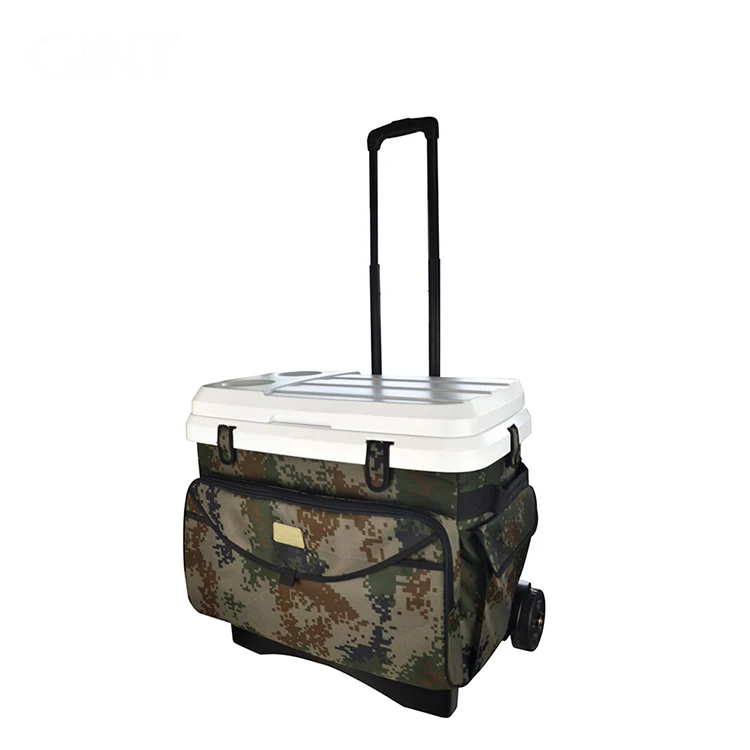 Portable refrigerator, cooler 18L wheeled 2019 box with wheels