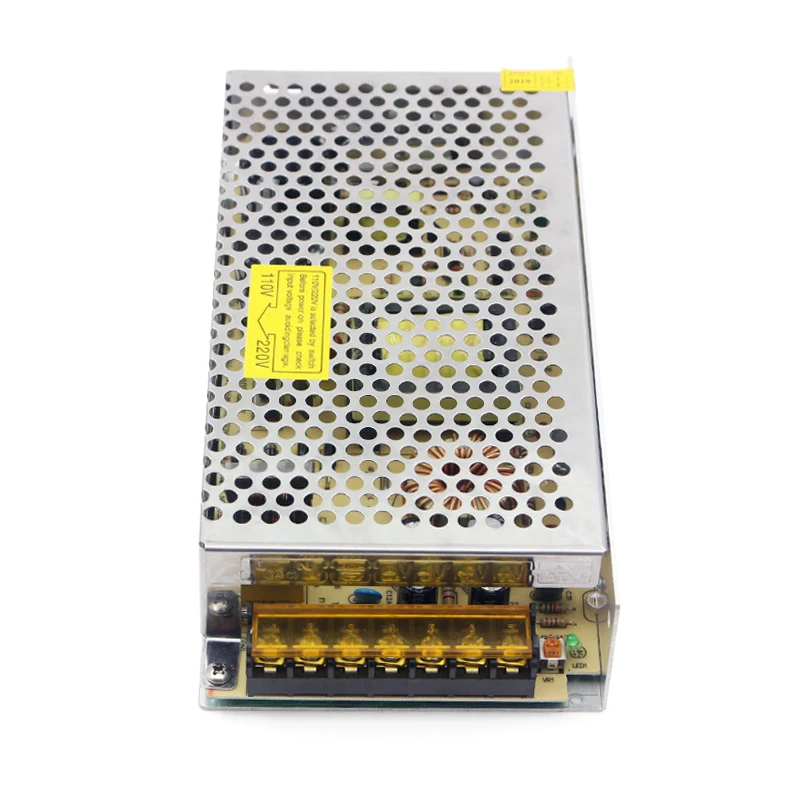 12 В 10 А 120 Вт волновой импульсный источник питания с низкой пульсацией для систем видеонаблюдения и светодиодов