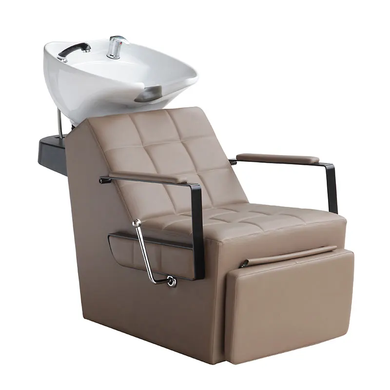 Wholesale Shampoo Chair Backwash Salon Washing Hair Salon Chair With Hair Wash Basin
