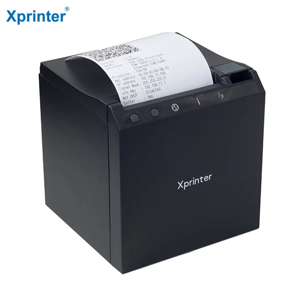 Xprinter XP-R330H 80mm Black White Thermal POS Printer For Catering USB Serial Lan Thermal Receipt Printer