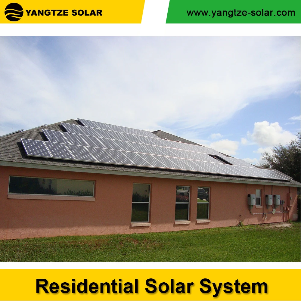 Yangtze manufacture whole sales price   complete 30kw on grid solar energy system