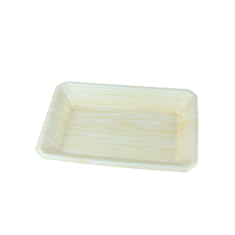 Wholesale Disposable Square Plastic Foam Tray Can Hold Seafood And Meat