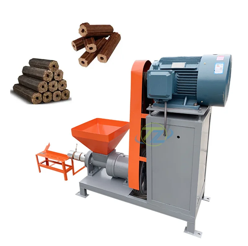 On Sale Sawdust Briquette Machine Wood Biomass Briquette Maker with Core Motor Component