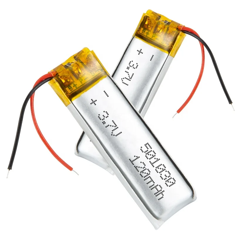 Cheap Lipo 501030 3.7 Lithium Ion Small Rechargeable Polymer Battery 120mah 3.7V Battery For Smart Watch