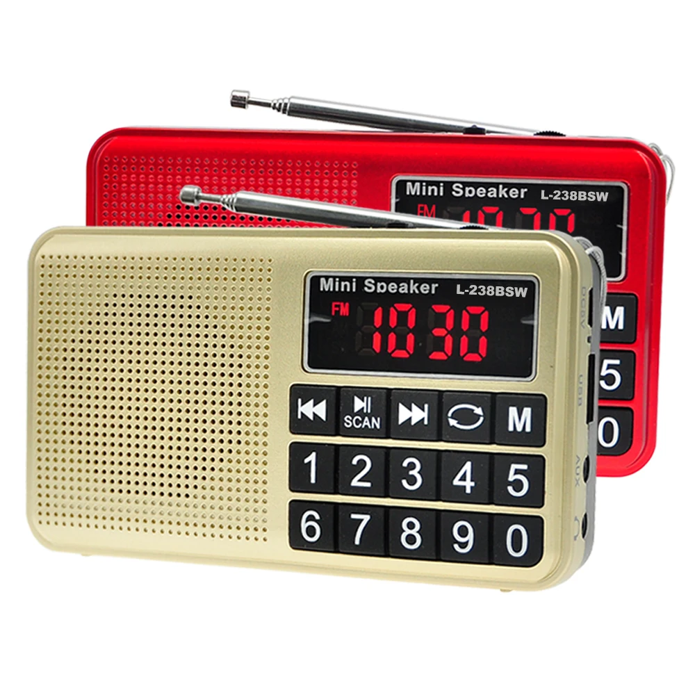 Dewant L-238BSW wide band AM FM SW short wave digital radio with MP3 player
