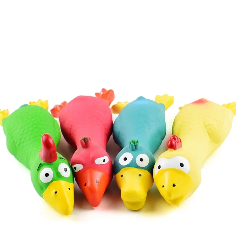 Eco Pet Product Dog Chew Toys Natural Latex Toys for Puppy Dog Play Teething Squeaky Dog Toy