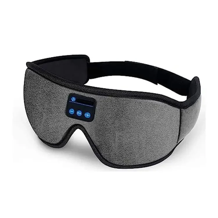 Wholesale 5.0 Wireless 3D Blackout Sleep Eye Mask With Adjustable Washable Thin Stereo Speakers Sleeping headphones