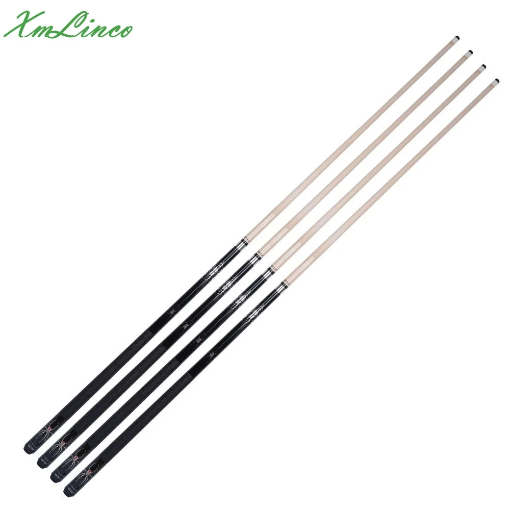 Xmlinco Billiard Pool Cue Real Leather Warp High Technology Professional 12.5mm Tip Size Real Leather Warp