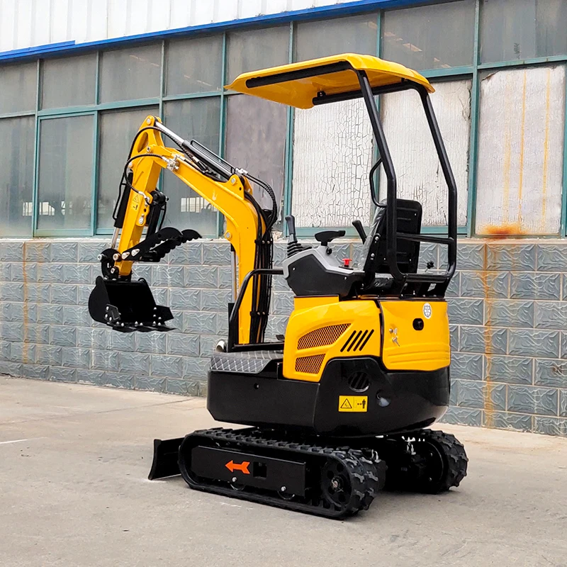 Free Shipping Euro 5 EPA Advanced Technology Micro Digger Excavator 1 Ton Excavator Diesel Mini Excavator