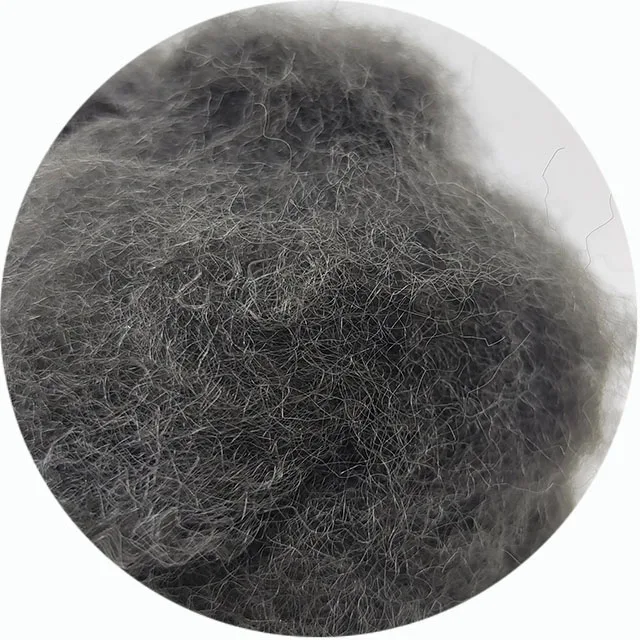 18D 64MM Raw Virgin Black Nylon Fiber Orginal China