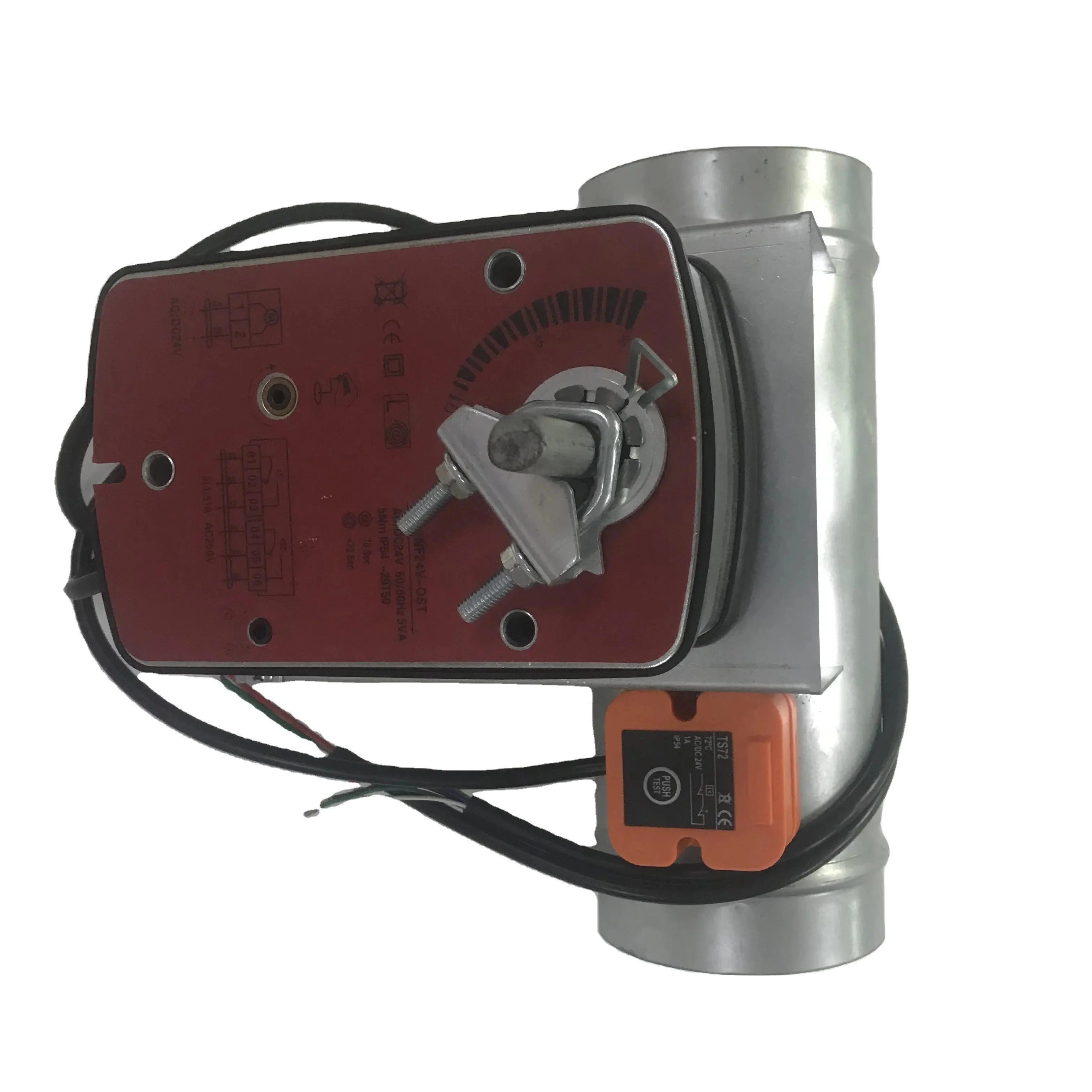 High quality damper controller manual air valve regulate motorized control actuator