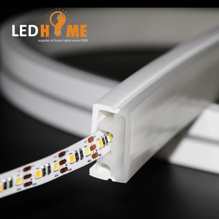 LED Flexible Neon Tube Silicone Extrusion  Anti-Yellowing Anti-UV LED Neon Flex Lights