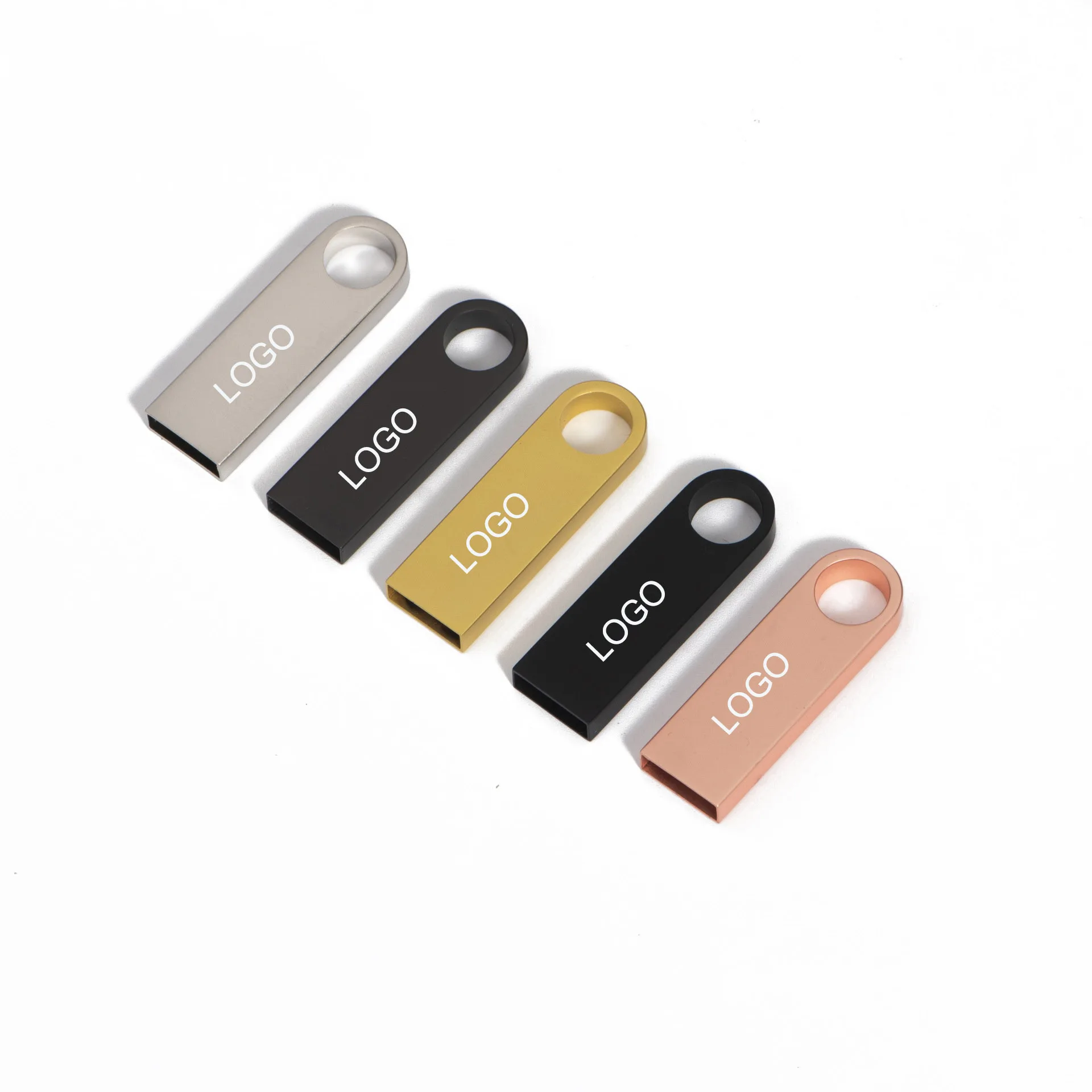 Hannuo Wholesale Personalized Custom Printed Logo High Quality Usb Flash Memory 6g 8g 12g Small Usb Flash Drive