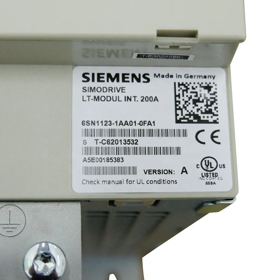 6SN1231AA010FA1 Original Siemens 6SN123-1AA01-0FA1 SIMODRIVE 611 simodrive power supply power module