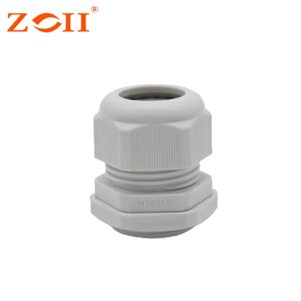 Hot sale waterproof plastic IP68 nylon adjustable cable gland PG36 bundle cable gland for solar system use