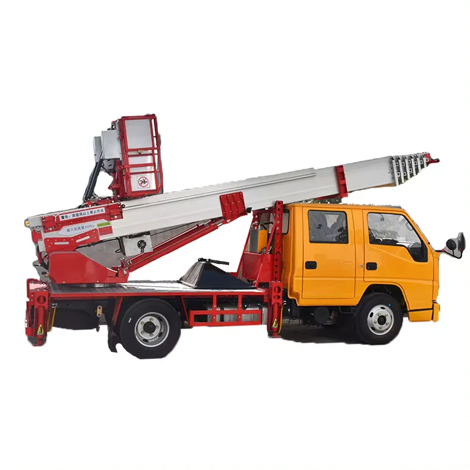Dongfeng 14 16 18m Self Propelled Articulated Boom Lift Truck Mounted Insulated Aerial Work Platform Truck