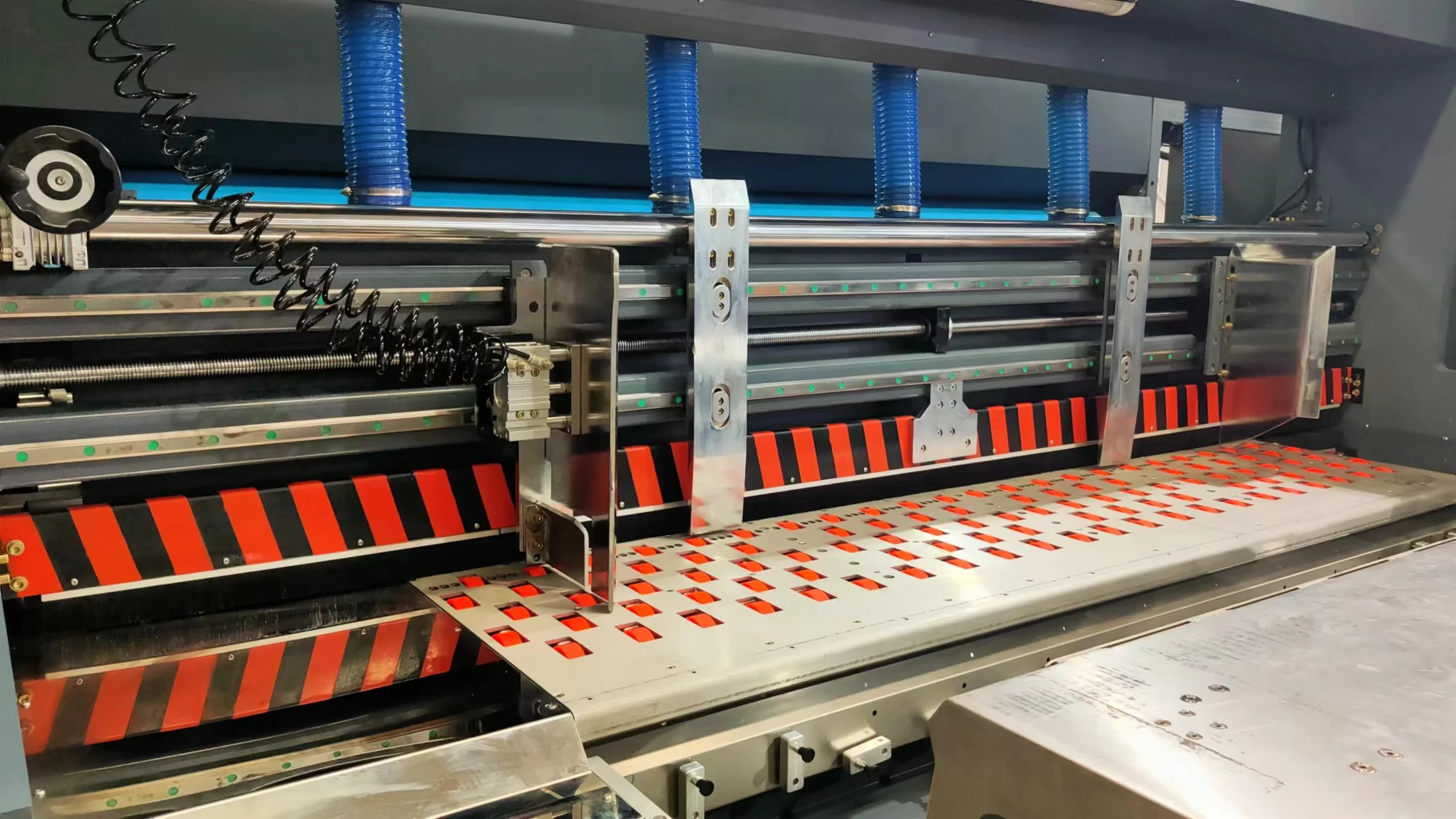 Cardboard Box Printer Machine Inline Automatic Folder Gluer Machinery