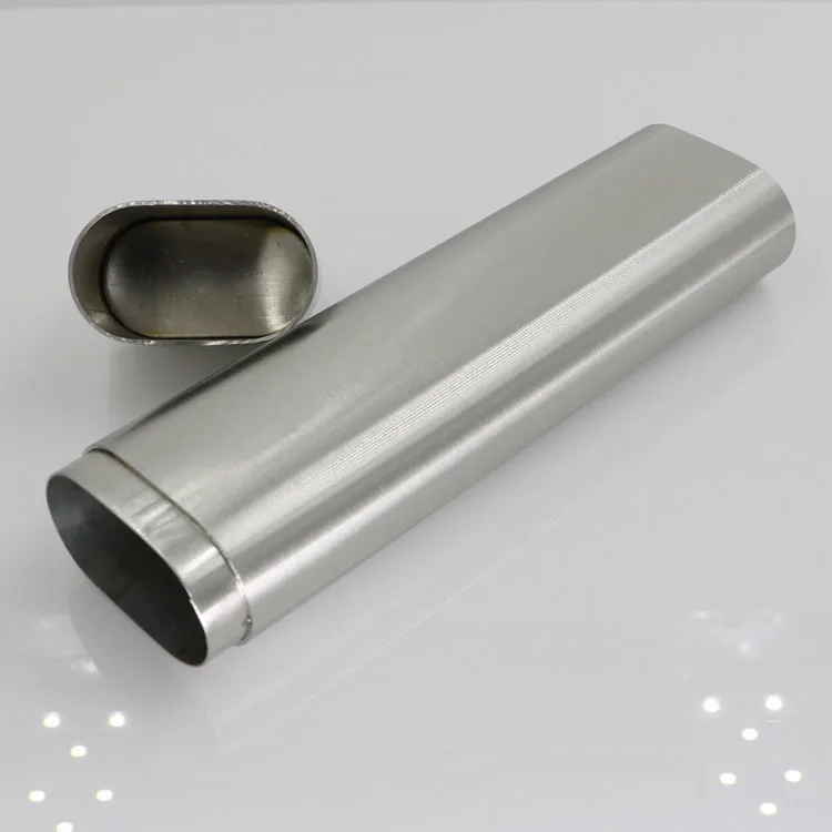 High Quality Keep Humidity Dual Size Steel Metal Made Cigar Case Thickened Double Cigar Tube