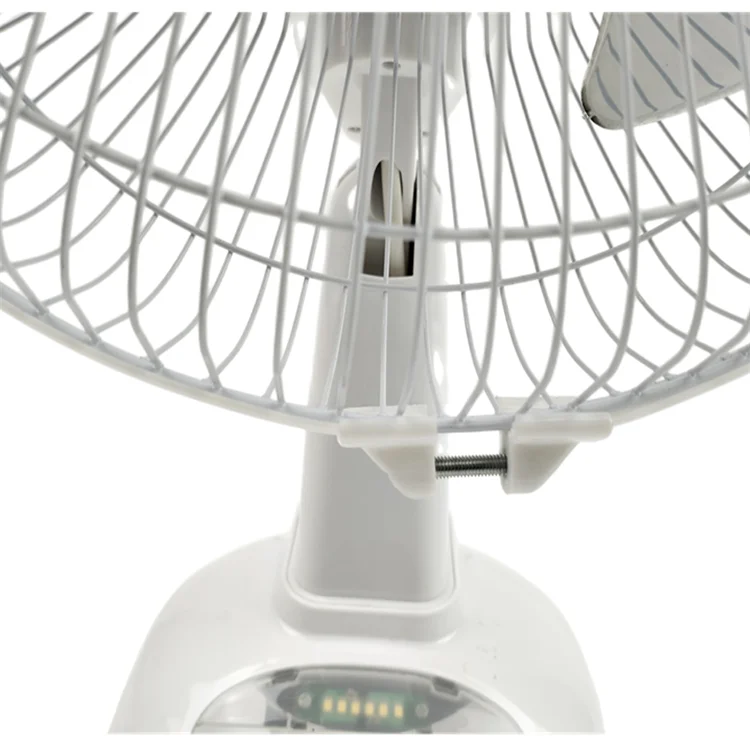 New Design Hot sale USB 16 Inch  With Led Light Desk Top Reachable Ac Dc Table Fan