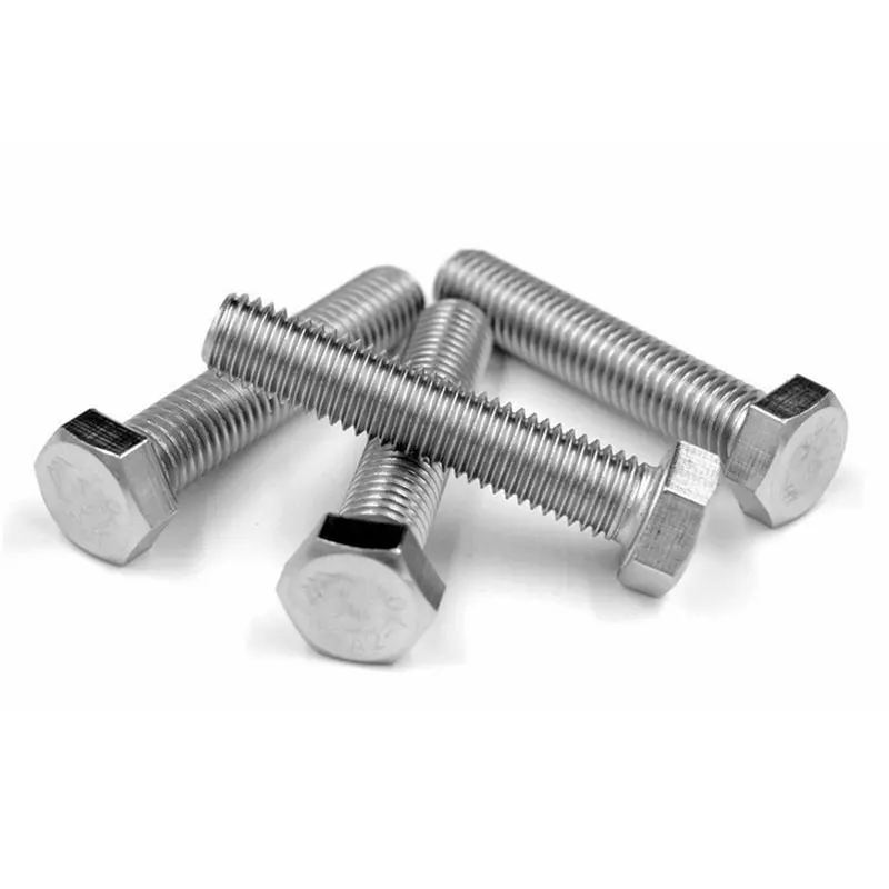Stainless Steel Bolt And Nut M16 X 100 M10x125 316 Grade M38 M26 Perno Hexagonal M8x2 M32 Bolts 5.8 Fasteners And Bolts