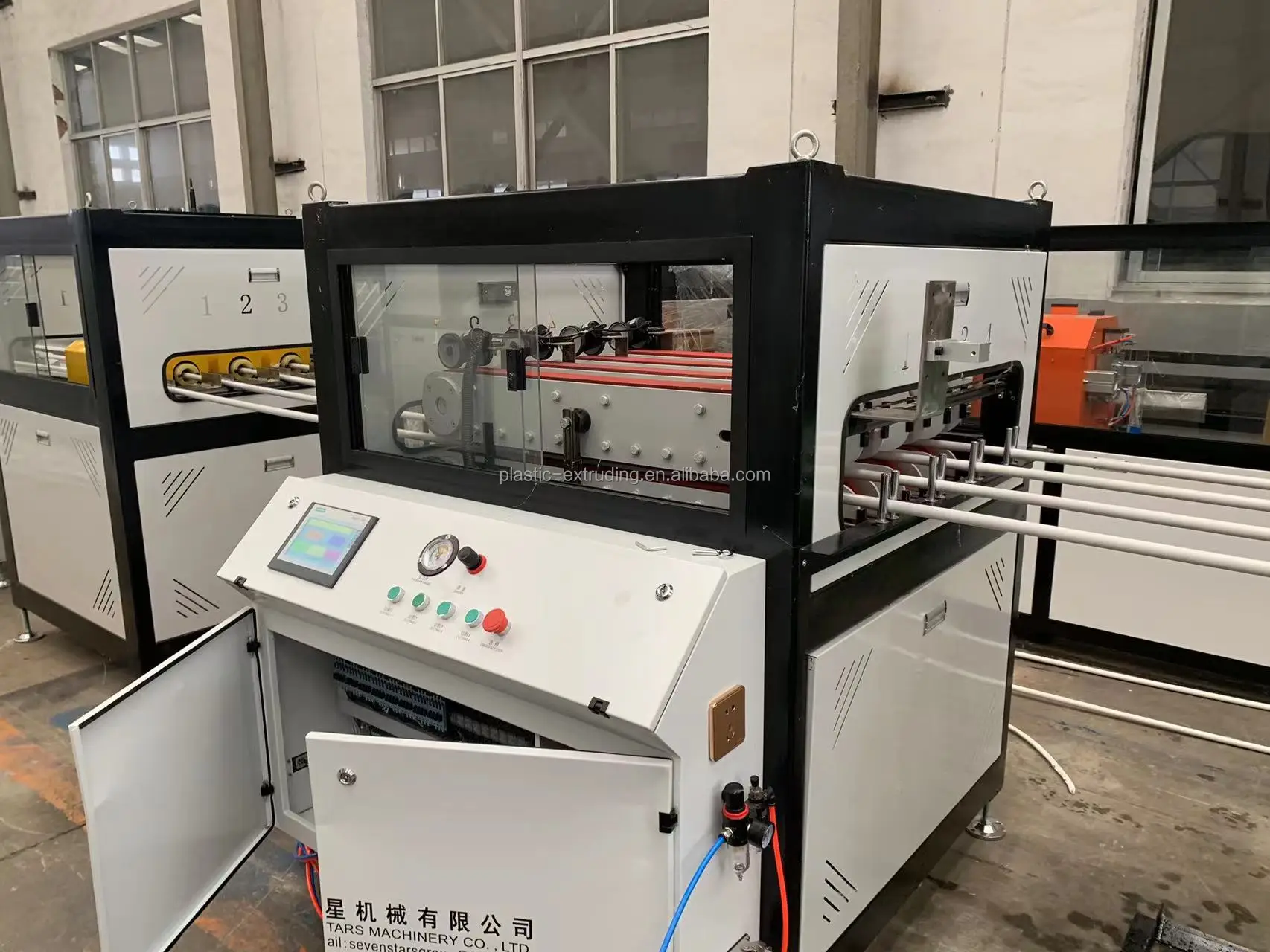 16-32mm four outlet PVC conduit pipe making machine PVC four cavity electric cables pipe extrusion production line